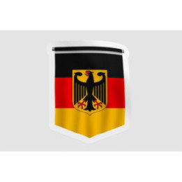 Germany Flag Pennant - DecalsHouse