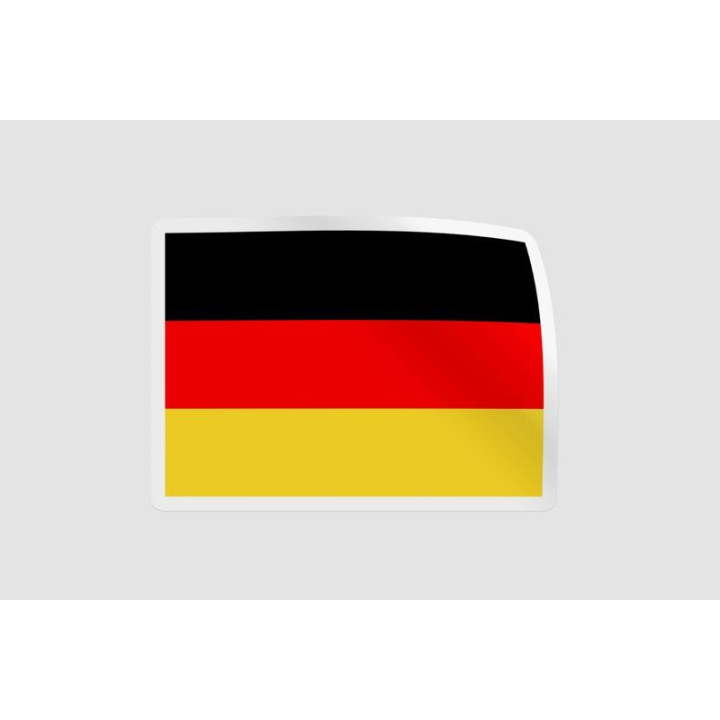 Germany Flag Style 10 - DecalsHouse