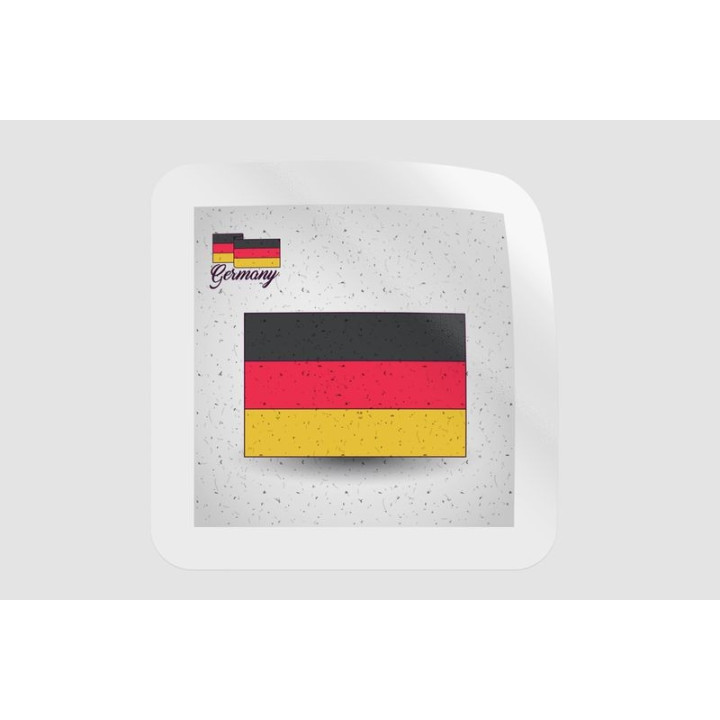 Germany Flag Style 11 - DecalsHouse
