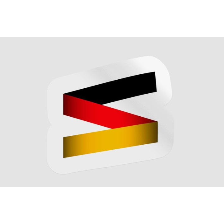 Germany Flag Style 5 - DecalsHouse