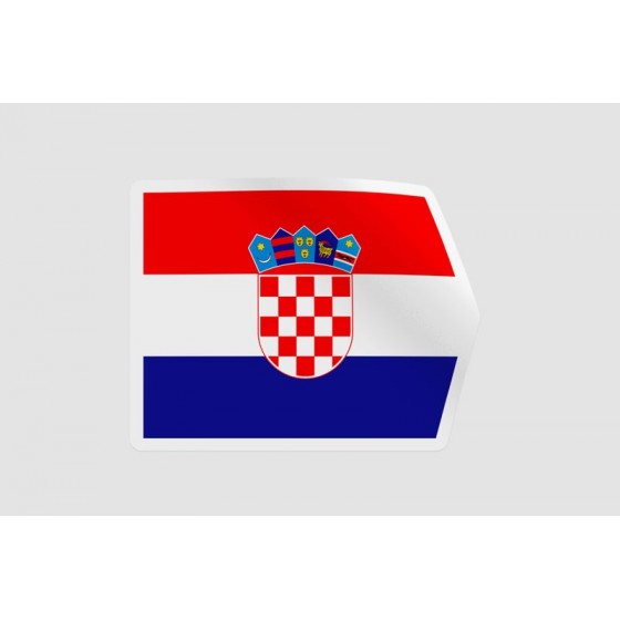 Croatia Flag Style 5