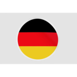 Germany Flag Template Style 5 - DecalsHouse