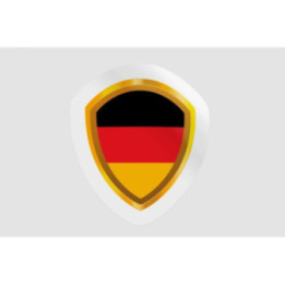 Germany Golden Badge Style 4 - DecalsHouse