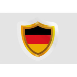 Germany Golden Badge Style 6 - DecalsHouse