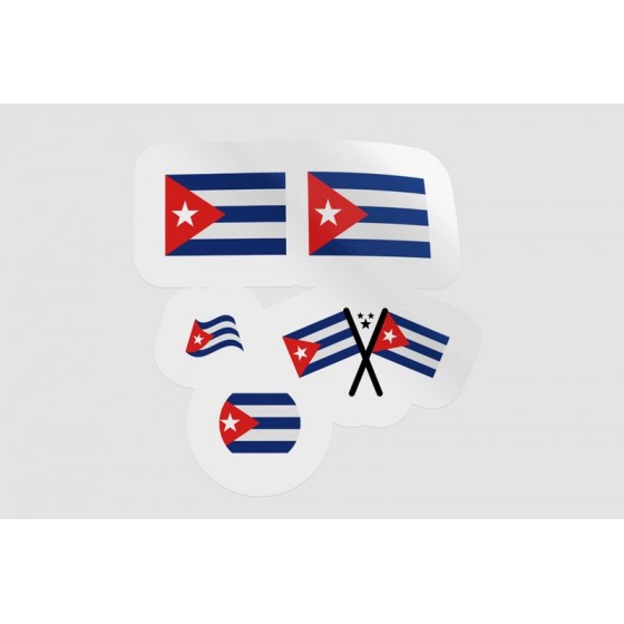 Cuba Flag Style 2