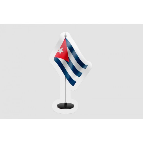 Cuba Flag Table