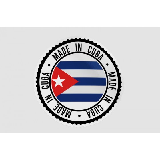 Cuba Quality Label Style 3...