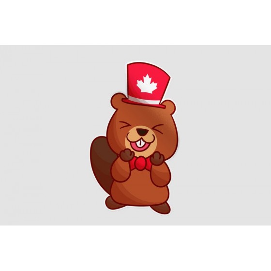 Cute Beaver For Canada Day...