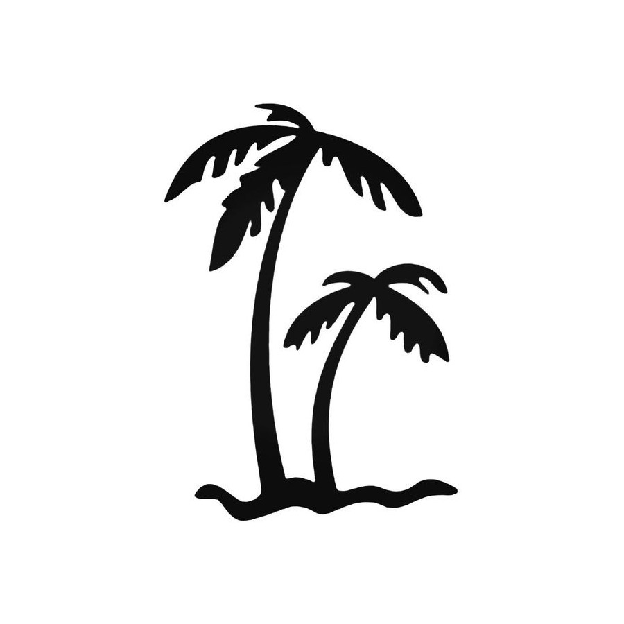 Buy Palm Tree Vinyl Decal Online