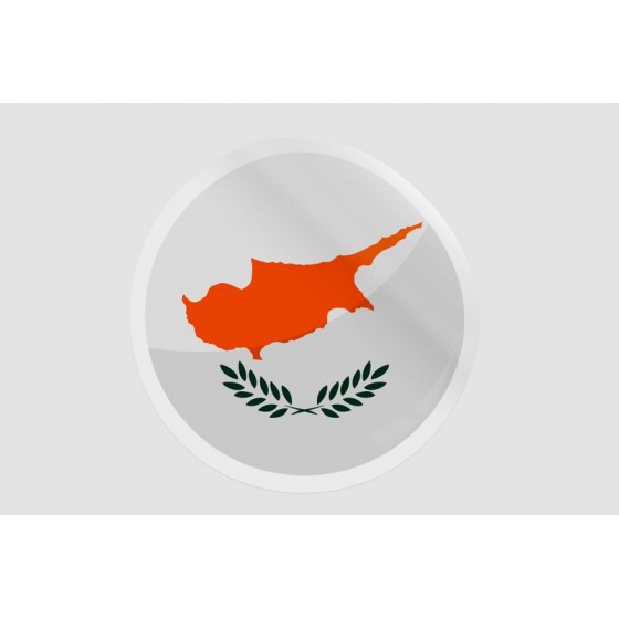 Cyprus Flag Icon Style 2