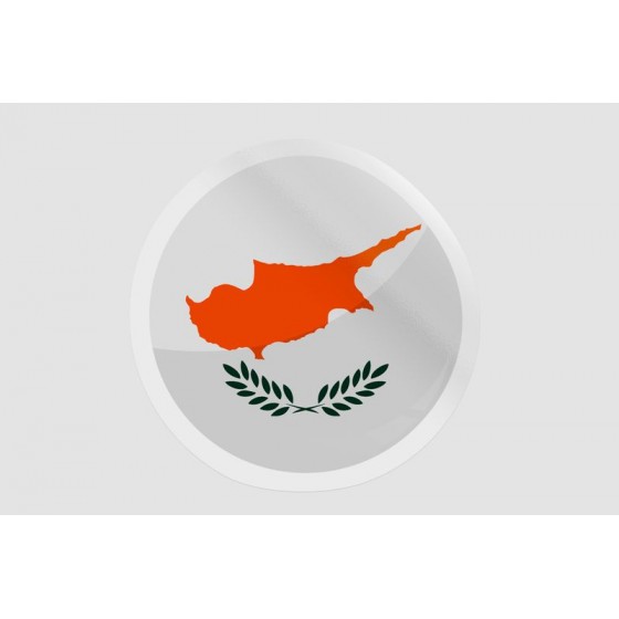 Cyprus Flag Icon Style 4