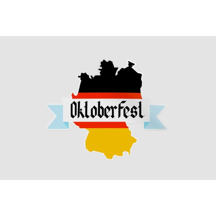 Germany Oktoberfest Icon Style 11 - DecalsHouse