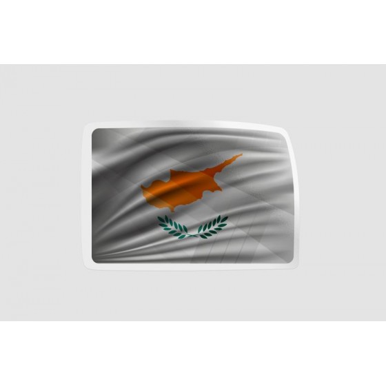 Cyprus National Flag Style 2