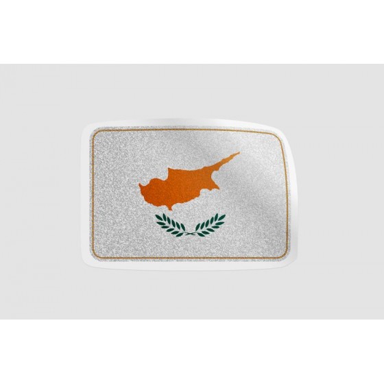 Cyprus National Flag Style 8