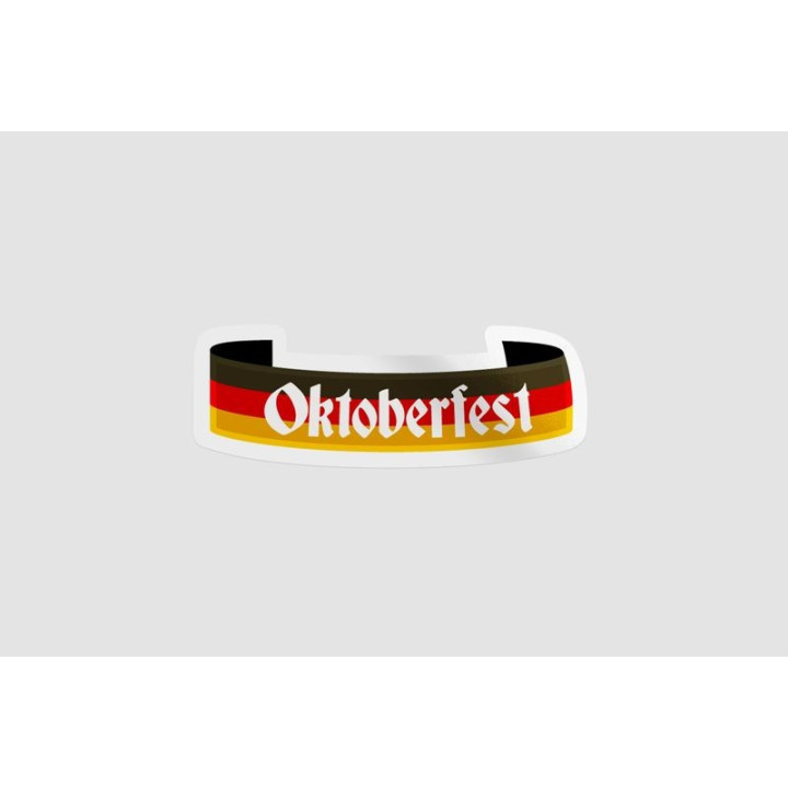 Germany Oktoberfest Ribbon - DecalsHouse