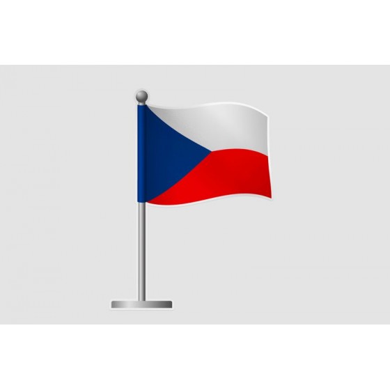 Czech Republic Flag Pole...
