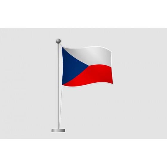 Czech Republic Flag Pole...