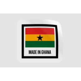 Ghana Quality Label Style 3 - DecalsHouse