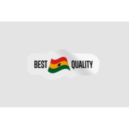 Ghana Quality Label Style 4 - DecalsHouse