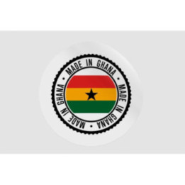 Ghana Quality Label Style 5 - DecalsHouse