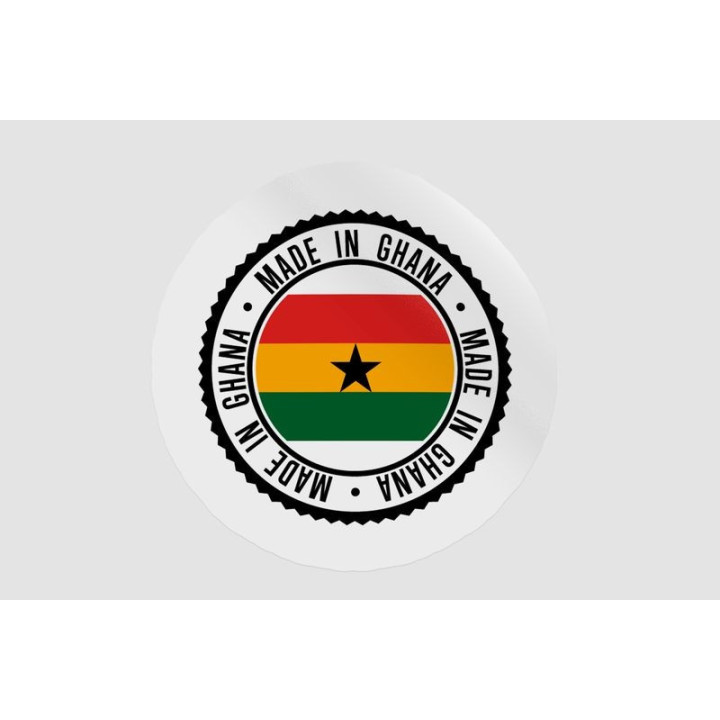 Ghana Quality Label Style 5 - DecalsHouse