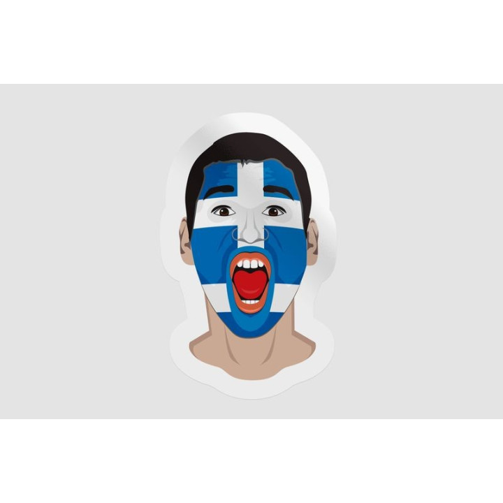 Greece Fan - DecalsHouse