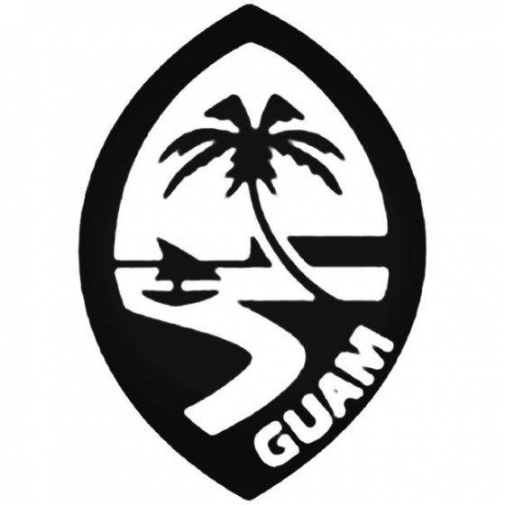 Seal Of Guam Vinyl Decal