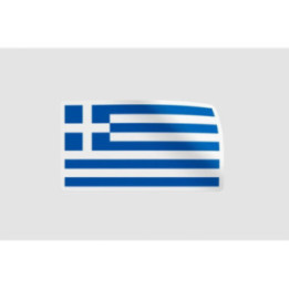 Greece Flag Style 3 - DecalsHouse