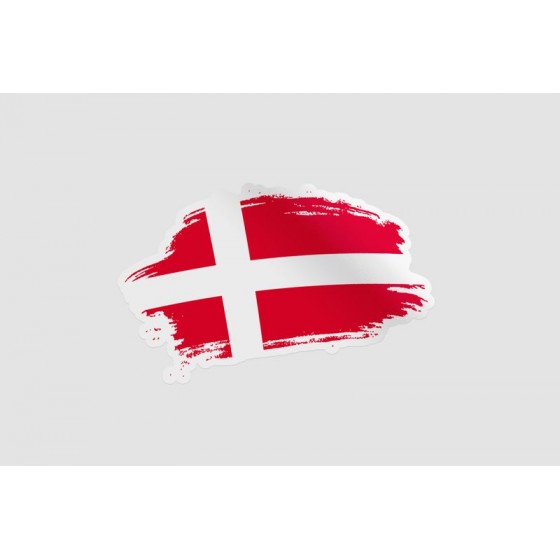 Denmark Flag Brush Style 4...