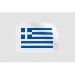 Greece Flag Style 4 - DecalsHouse