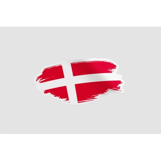 Denmark Flag Brush Style 9...