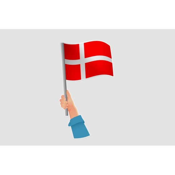 Denmark Flag Hands Style 6...