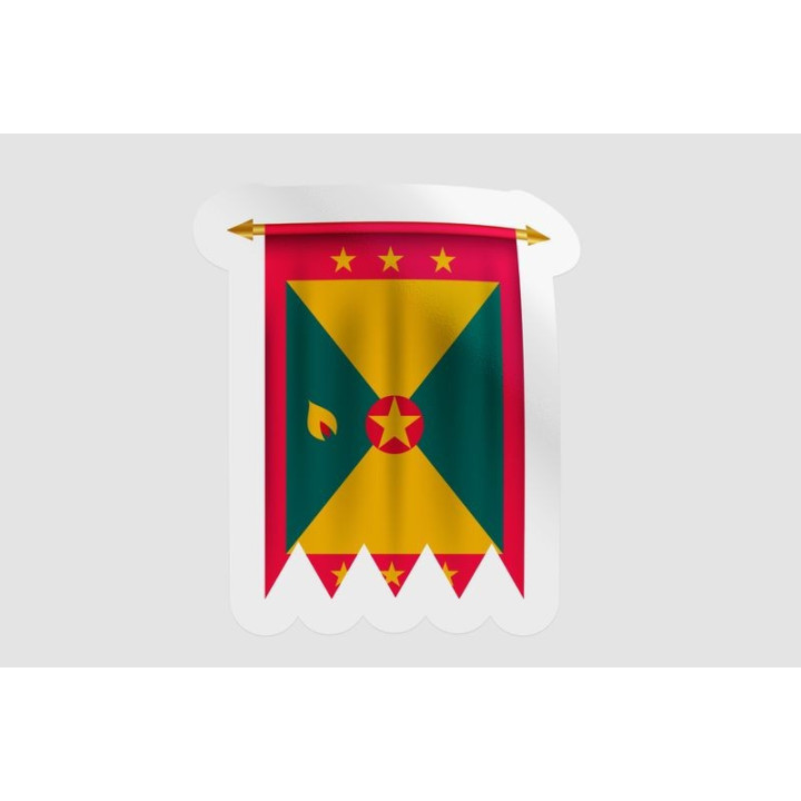 Grenada Flag Pennant - DecalsHouse