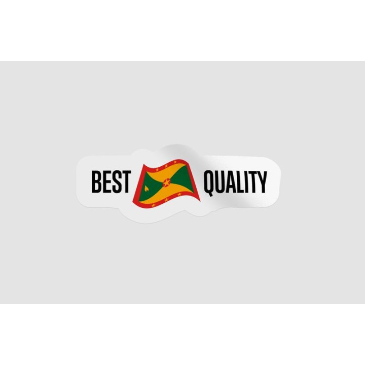 Grenada Quality Label Style 3 - DecalsHouse