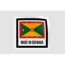 Grenada Quality Label Style 5 - DecalsHouse