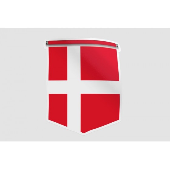 Denmark Pennant Flag Style...