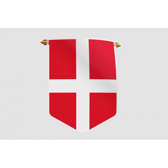 Denmark Pennant Flag Style...