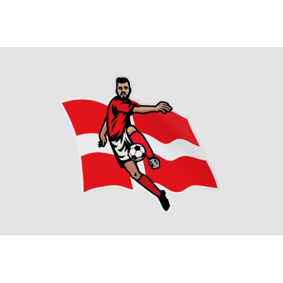 Denmark Player Sticker
