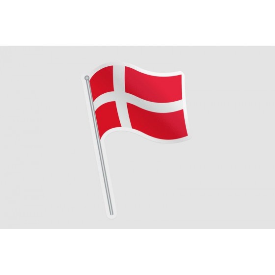 Denmark Waving Flag Style 3...