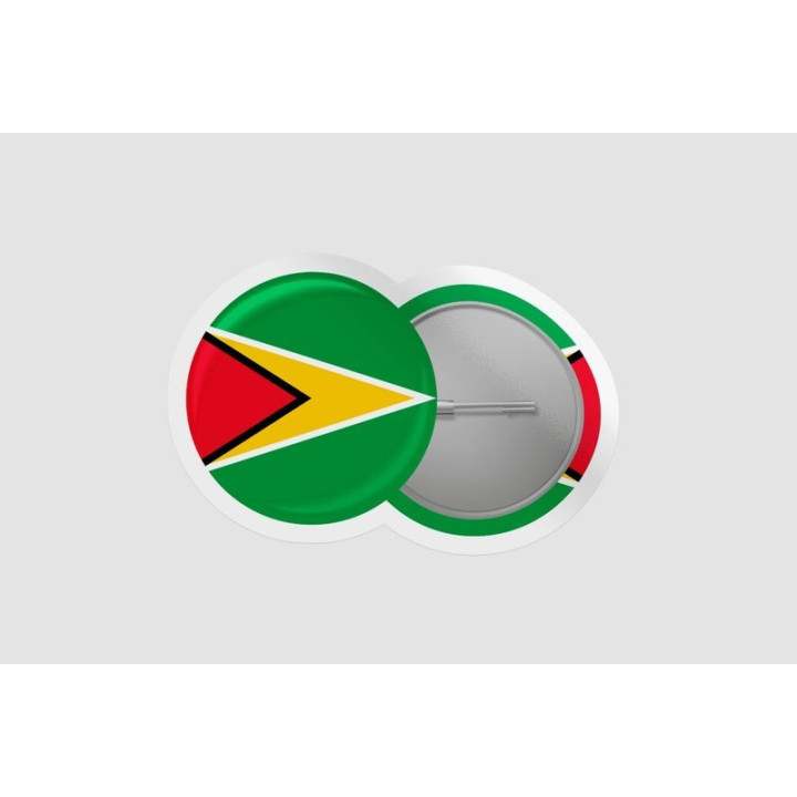 Guyana Flag Style 6 - DecalsHouse