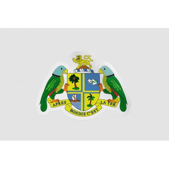 Dominica Emblem Sticker