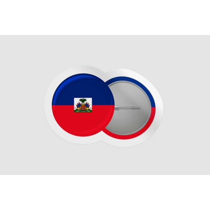 Haiti Flag Style 5 - DecalsHouse