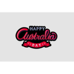 Happy Australia Day Sticker - DecalsHouse