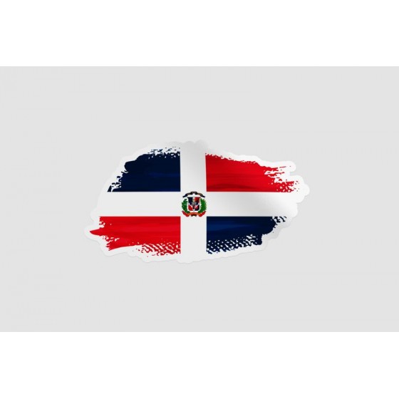 Dominican Flag Brush