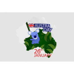 Happy Australia Day Style 119 Sticker - DecalsHouse