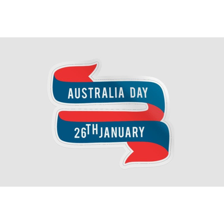 Happy Australia Day Style 131 Sticker - DecalsHouse