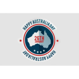Happy Australia Day Style 148 Sticker - DecalsHouse
