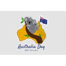 Happy Australia Day Style 162 Sticker - DecalsHouse