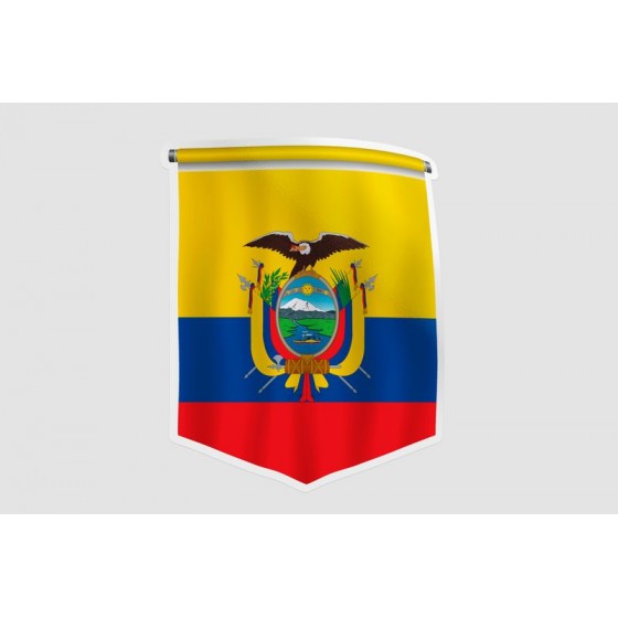 Ecuador Flag Pennant