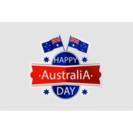 Happy Australia Day Style 17 Sticker - DecalsHouse